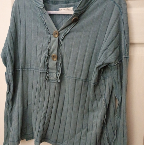 Free People Ribbed Shirt - Picture 4 of 4